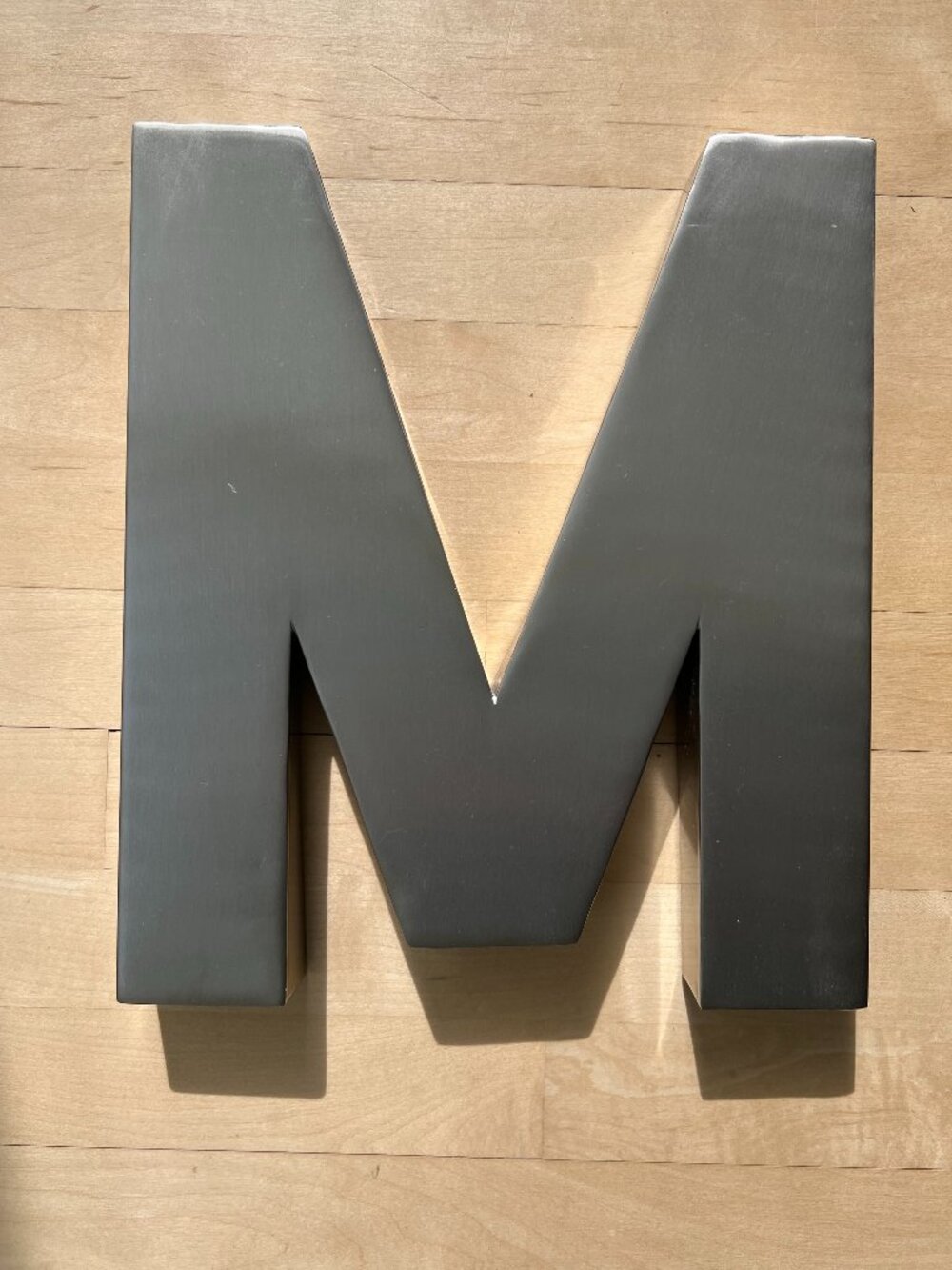 POTTERY BARN | Metal Letter 'M' - EUC